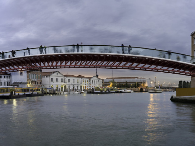 INFRASTRUTTURE: Venezia, Quarto Ponte sul Canal Grande, di Santiago Calatrava